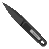 Kershaw Electron Dagger Black GFN Fixed Blade Knife -Knife Shop 1396 front web 05219.1642123195