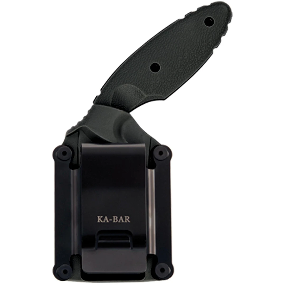 Ka-Bar TDI Law Enforcement Fixed Blade Knife, Black Serrated Blade 4 Ka-Bar TDI Law Enforcement Fixed Blade Knife, Black Serrated Blade - Image 2