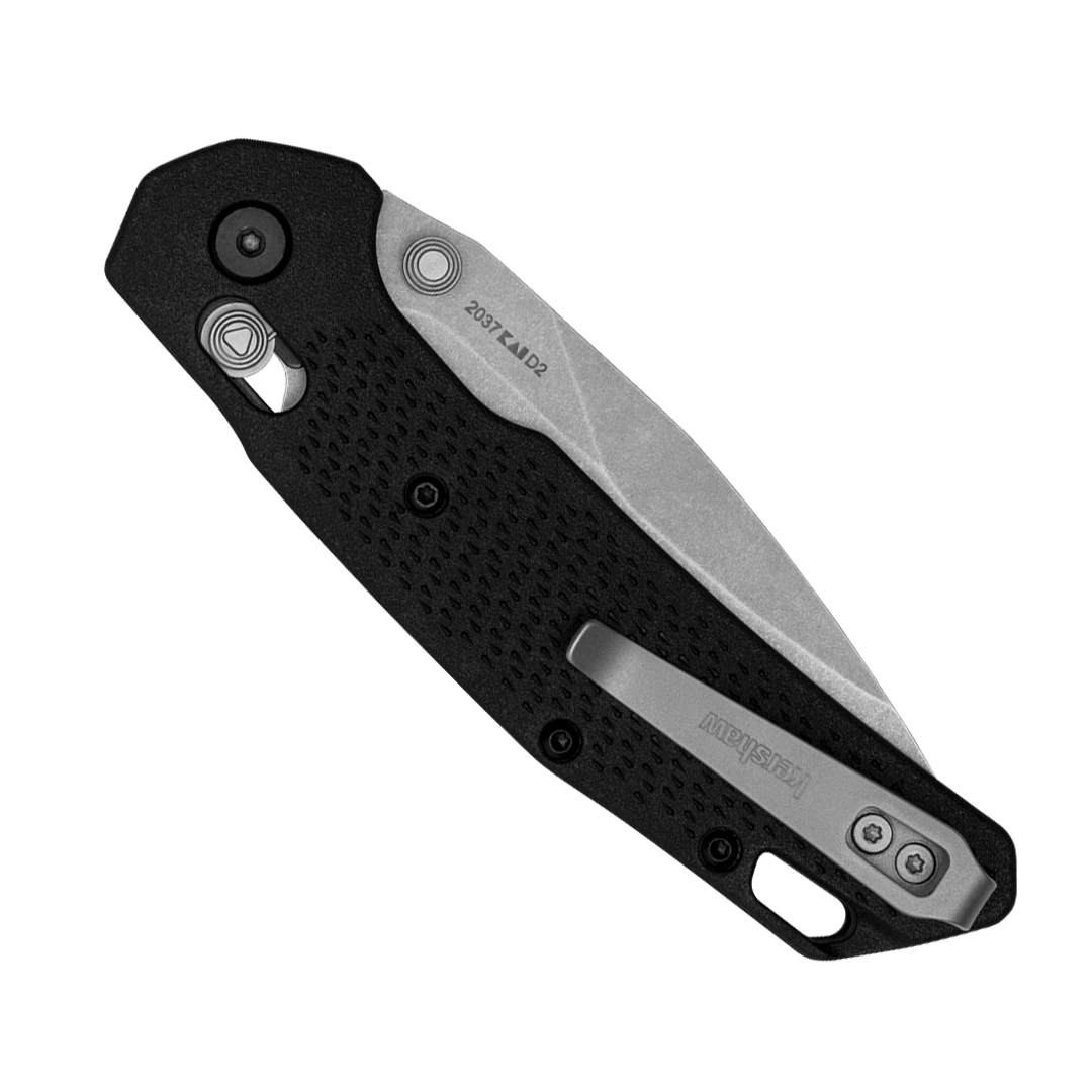 Kershaw Heist DuraLock Folding Knife, Stonewash D2 Blade 4 Kershaw Heist DuraLock Folding Knife, Stonewash D2 Blade - Image 2