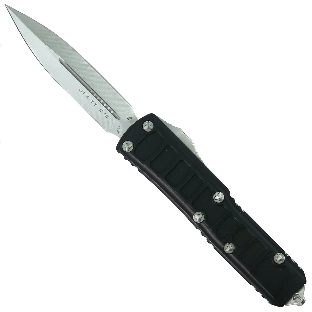 Microtech Signature Series UTX-85 II OTF Knife, Satin Dagger Blade 3 Microtech Signature Series UTX-85 II OTF Knife, Satin Dagger Blade