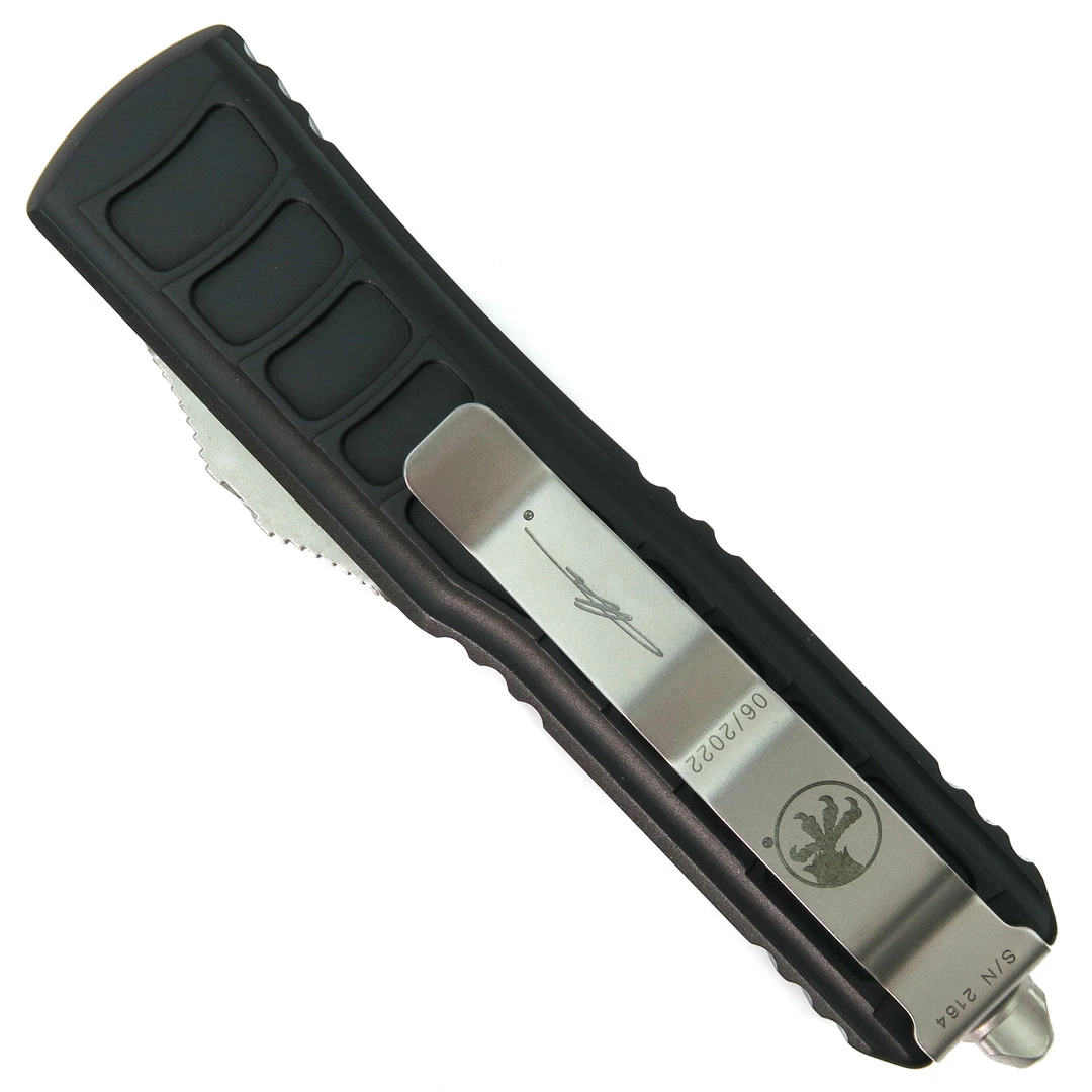 Microtech Signature Series UTX-85 II OTF Knife, Satin Dagger Blade 4 Microtech Signature Series UTX-85 II OTF Knife, Satin Dagger Blade - Image 2