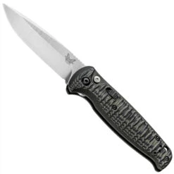 Benchmade 4300-1 Green/Black CLA Auto Knife, 154CM Satin Blade