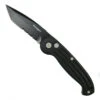 Boker Magnum Black SpeedMaster Auto Knife, Black Tanto Combo Blade -Knife Shop BO01BO018S 2 67105.1629899128