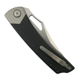 BRS E-Volve Black Khopesh Thumb Slot Folder Knife, Stonewash Blade -Knife Shop BRSKHOPG10 2 2 55193.1651691948