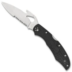 Byrd Cara Cara 2 Emerson Opener Folder Knife, Satin Combo Blade