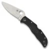 Spyderco Endela Lightweight Folder Knife, Satin Blade -Knife Shop C243PBK Open 64413.1556825175