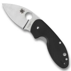 Spyderco Insistent Folder Knife, Satin Blade