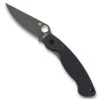 Spyderco Military Folder Knife, CPM-S30V Black Blade -Knife Shop C36GPBK Open 41925.1536169555