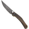 CIVIVI Hand Rubbed Brass Lazar Front Flipper, Damascus Blade -Knife Shop CIVC20013DS2 08498.1638890527