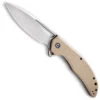 CIVIVI Tan Vexer Flipper Knife, Satin D2 Blade -Knife Shop CIVC915B 33764.1596471848