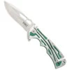 CRKT Green NIRK Tighe Flipper Knife, Satin Blade -Knife Shop CR5241 33812.1614895572