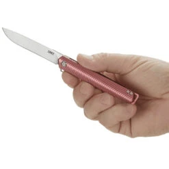 CRKT Ken Onion Maroon Stylus Assist Knife, Satin Blade -Knife Shop CRK820BXPb 86389.1619708013