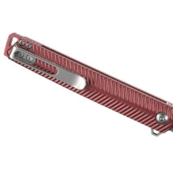 CRKT Ken Onion Maroon Stylus Assist Knife, Satin Blade -Knife Shop CRK820BXPd 68006.1619708017