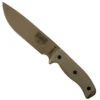 ESEE Knives 6P Fixed Blade Knife, Dark Earth Blade, Canvas Micarta Handle -Knife Shop ESEE 6P DE 2 45279.1588877289