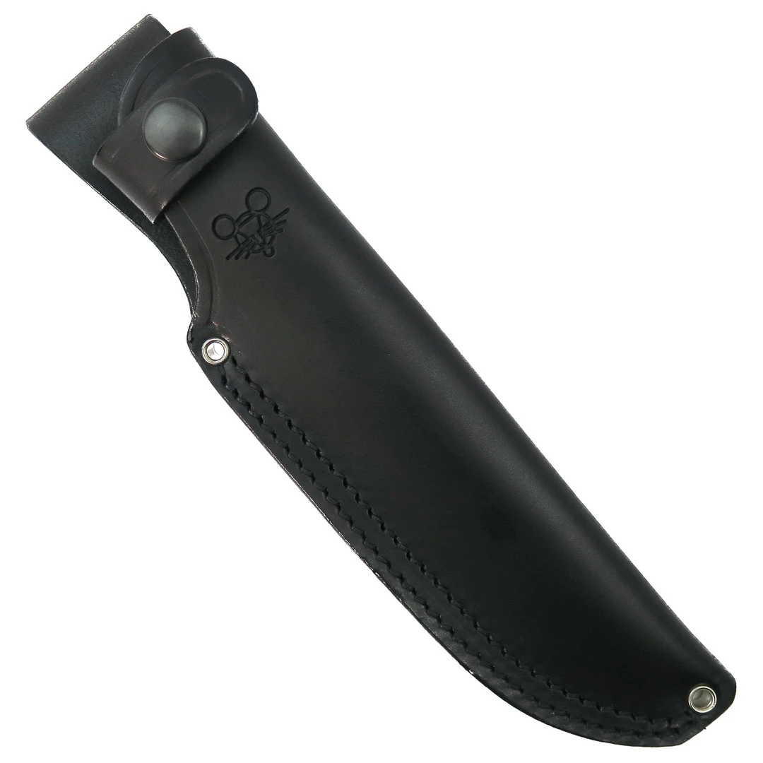 GiantMouse GMF4 Black Canvas Micarta Fixed Knife, Satin N690 Blade 4 GiantMouse GMF4 Black Canvas Micarta Fixed Knife, Satin N690 Blade - Image 2