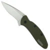 Kershaw Olive Drab Scallion Assist Knife, Plain Blade, 1620OL -Knife Shop IMG 7278 59908.1654532750