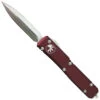 Microtech 122-10MR Merlot Contoured Ultratech D/E OTF Auto Knife, Double Edge Stonewash Blade -Knife Shop IMG 7824 2 04197.1657899932