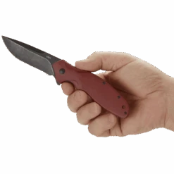CRKT Shenanigan Maroon Spring Assist Knife 7 CRKT Shenanigan Maroon Spring Assist Knife -Knife Shop K800RKPb 71195.1622232587