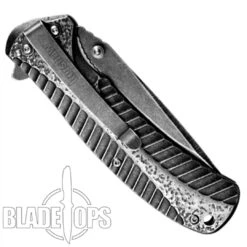 Kershaw Starter Assist Knife, BlackWash Plain Blade, 1301BW -Knife Shop KS1301BW 5 23867.1533222241