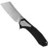Kershaw Bracket Assist Flipper Knife, Stonewash Cleaver Blade -Knife Shop KS3455 profile web 87331.1610984816