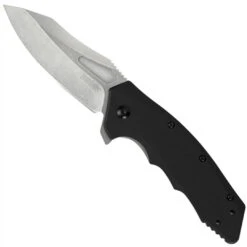 Kershaw 3930 Flitch Spring Assist Knife, Stonewash Blade