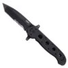 CRKT M16-14SFG Large Special Forces G-10 Tanto Flipper Knife, Black Combo Blade -Knife Shop M16 14SFG open front hi res 28700.1538412114
