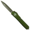 Microtech OD Green Ultratech OTF Auto Knife, Bronzed Dagger Blade -Knife Shop MT122 13APOD 1 02530.1663685979