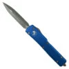 Microtech Blue UTX-70 OTF Auto Knife, Apocalyptic Dagger Blade -Knife Shop MT147 10APBL 1 34836.1667510571