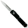 Microtech 148-5 Contoured UTX-70 S/E OTF Knife, Satin Combo Blade -Knife Shop MT148 5 1 50147.1539275024