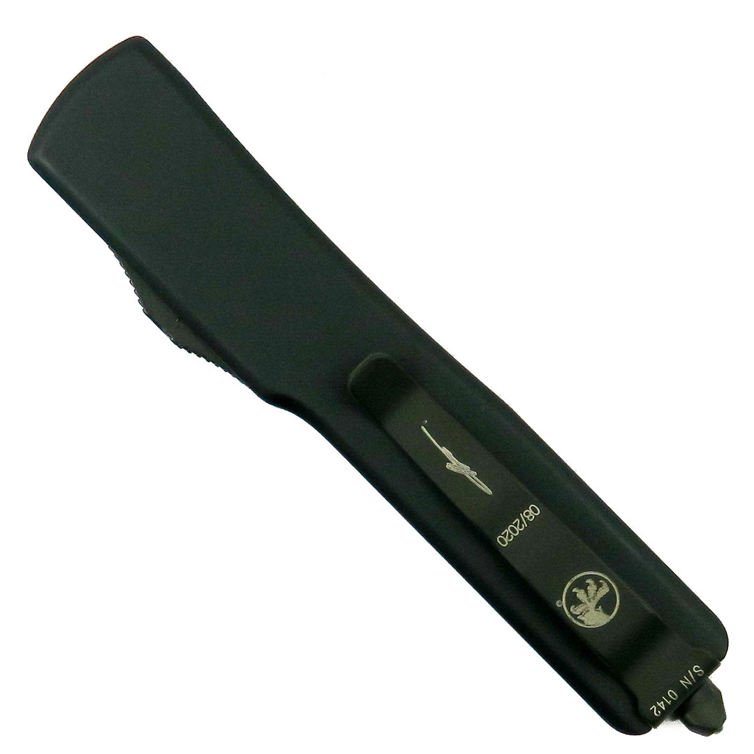 Microtech Signature Series Natural Jade UTX-70 Tanto OTF Auto Knife 4 Microtech Signature Series Natural Jade UTX-70 Tanto OTF Auto Knife - Image 2