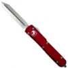 Microtech Red Ultratech Spartan OTF Auto Knife, Stonewash Blade -Knife Shop MT223 10CCRD 1 of 2 39664.1549643217