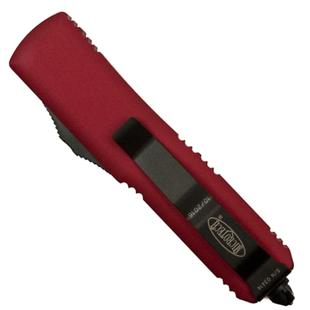 Microtech 231-1RD Red UTX-85 S/E OTF Auto Knife, Black Blade 4 Microtech 231-1RD Red UTX-85 S/E OTF Auto Knife, Black Blade - Image 2