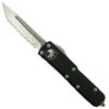 Microtech Black UTX-85 OTF Auto Knife, Tanto Stonewash Blade -Knife Shop MT233 12 2 42965.1631385918