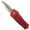 Microtech Red Mini Troodon CA Legal OTF Auto Knife, Dagger Stonewash Blade -Knife Shop MT238 10RD 1 15441.1650992500