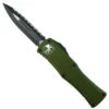 Microtech OD Green Hera OTF Knife, Black Serrated Dagger Blade -Knife Shop MT702 3OD 2 99698.1661525698