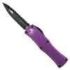 Microtech Violet Hera OTF Knife, Black Serrated Dagger Blade 1 Microtech Violet Hera OTF Knife, Black Serrated Dagger Blade -Knife Shop MT702 3VI 2 46034.1661525346