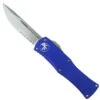 Microtech Purple Hera OTF Knife, Stonewash Part Serrated Blade -Knife Shop MT703 11PU 1 89321.1676129666