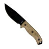 Ontario Rat 5 Canvas Micarta Fixed Blade Knife, Black Sheath 2 Ontario Rat 5 Canvas Micarta Fixed Blade Knife, Black Sheath -Knife Shop OKC8667 04270.1650044429