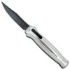 Piranha P-19ST Silver Rated-R OTF Auto Knife, 154CM Black Blade -Knife Shop PIRP 19ST 2 77430.1533222031