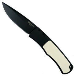 Pro-Tech Tuxedo "Whiskers" Bolster Release Auto Knife, 154CM DLC Black Blade