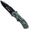 Smith & Wesson Black Ops Spring Assist Knife, Grey Handle, Tactical Black Drop Point, SWBLOP3 -Knife Shop SWBLOP3 2 61717.1605047869