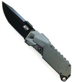 Smith & Wesson MAGIC Assist Knife, Black Plain Clip Blade, SWMP9B -Knife Shop SWMP9B 4 00460.1533221972