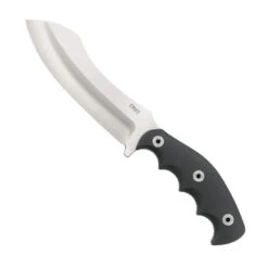 CRKT Black Catchall Fixed Blade, Satin Sheepsfoot Blade