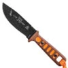 TOPS Knives TOPS Hunter's Orange Lite Trekker Fixed Blade Knife, Black Blade -Knife Shop tops lite trekkers2 20281.1553636659